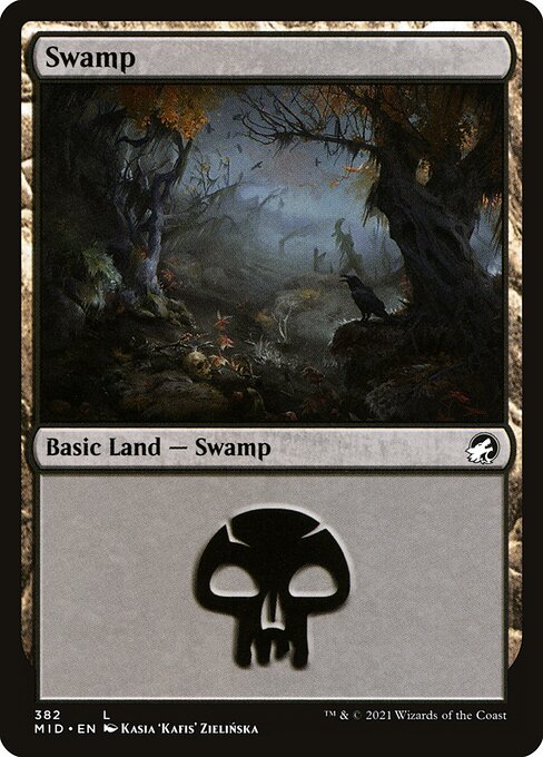 Swamp - Innistrad: Midnight Hunt Common Card
