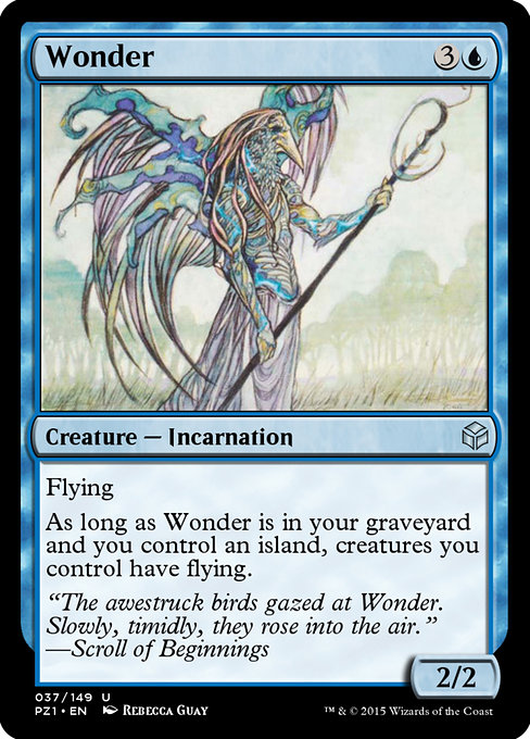 Wonder - Legendary Cube Prize Pack Uncommon Card