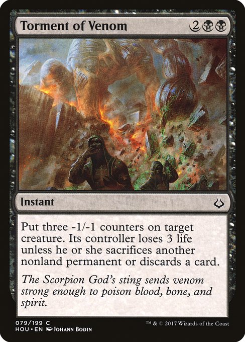 Torment of Venom - Hour of Devastation Common Card