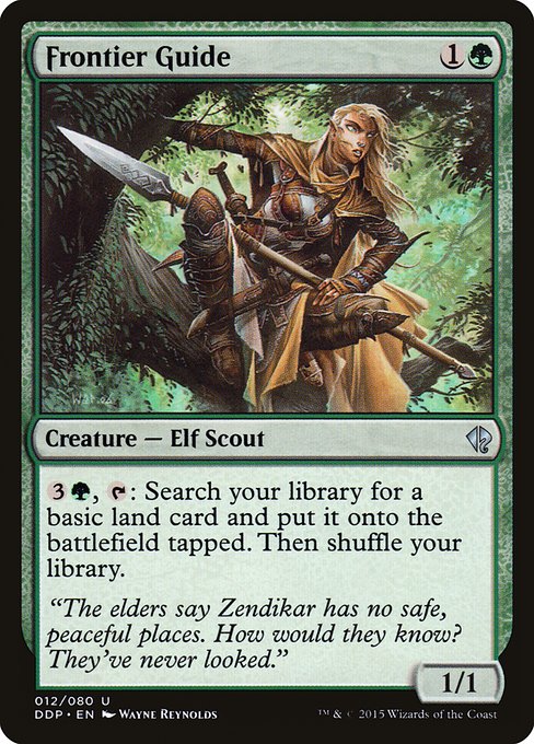 Frontier Guide - Duel Decks: Zendikar vs. Eldrazi Uncommon Card