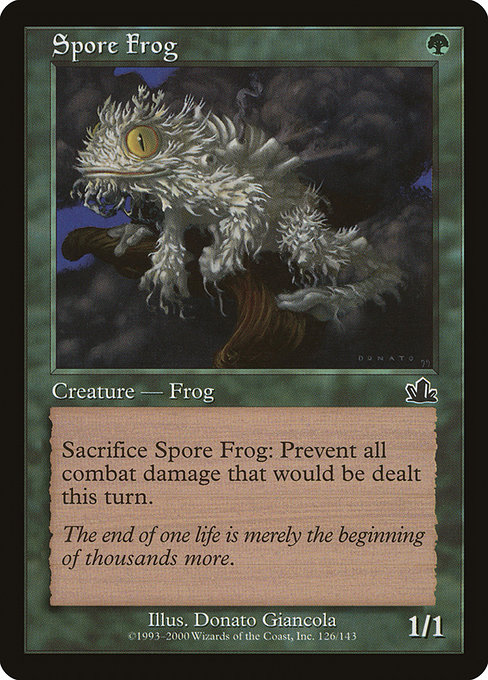 Spore Frog - Prophecy Common Card