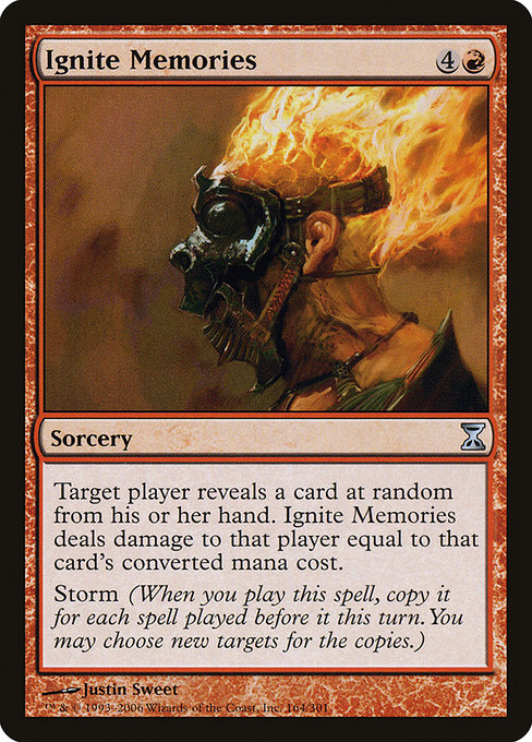 Ignite Memories - Time Spiral Uncommon Card