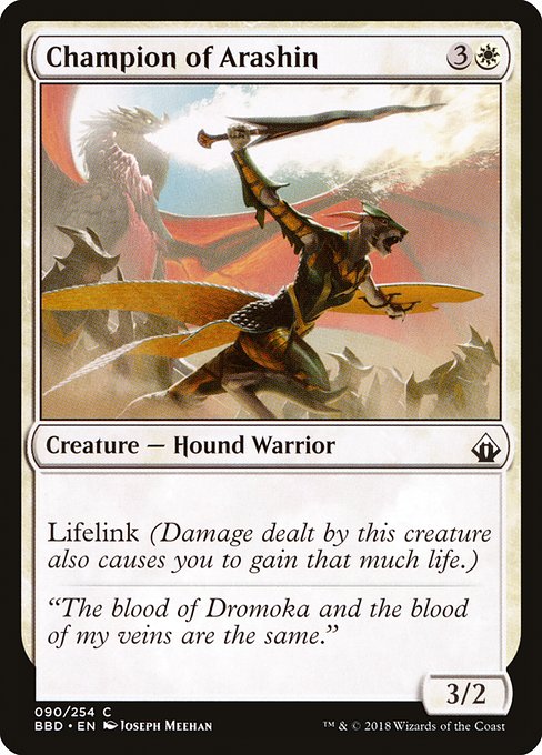 Champion of Arashin - Battlebond Common Card