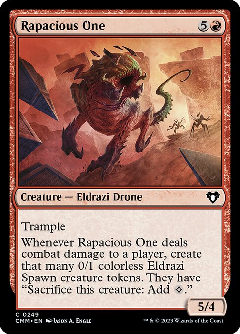 Rapacious One - Commander Masters Common Card