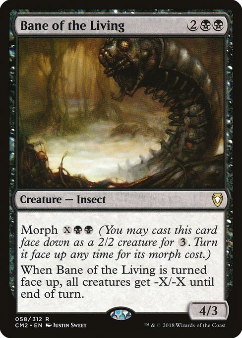 Bane of the Living - Commander Anthology Volume II Rare Card