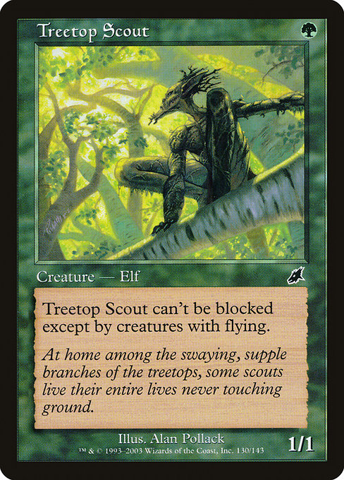 Treetop Scout - Scourge Common Card