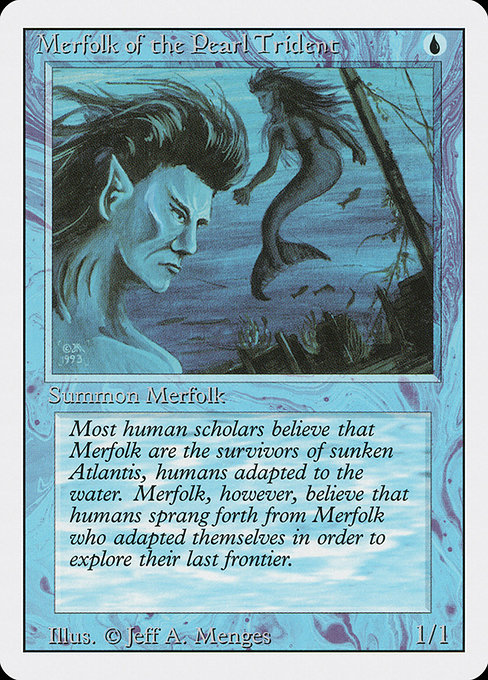 Merfolk of the Pearl Trident - Revised Edition Common Card