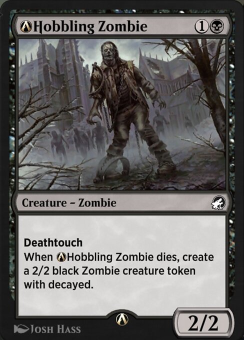 A-Hobbling Zombie - Innistrad: Midnight Hunt Common Card