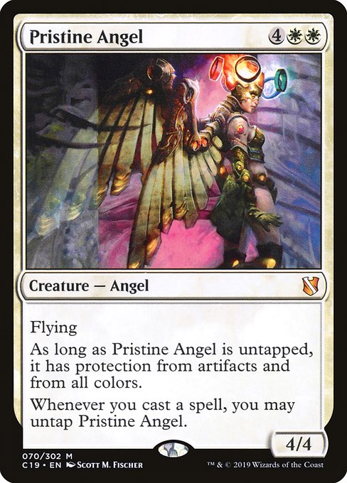 Pristine Angel - Commander 2019 Mythic Card
