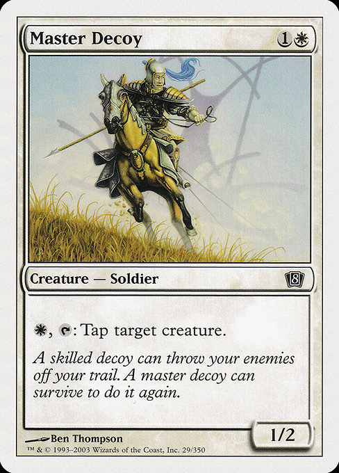 Master Decoy - Eighth Edition Common Card