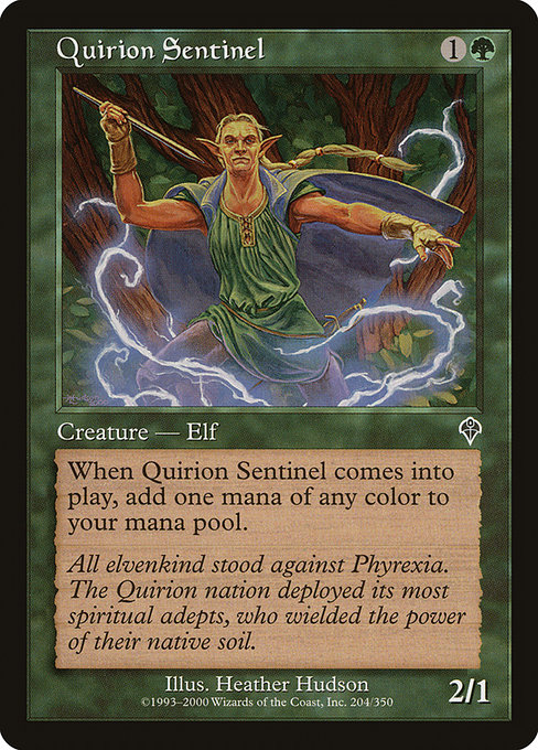 Quirion Sentinel - Invasion Common Card