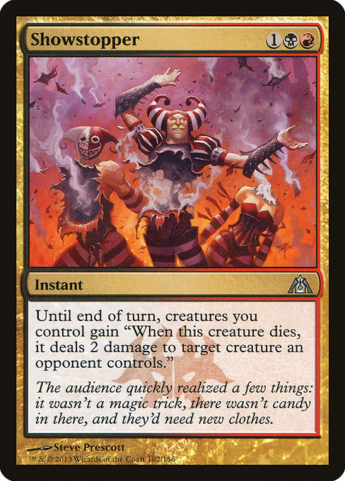 Showstopper - Dragon's Maze Uncommon Card