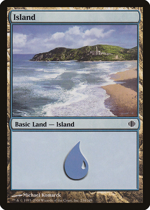 Island - Shards of Alara Common Card