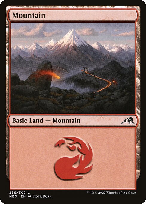Mountain - Kamigawa: Neon Dynasty Common Card