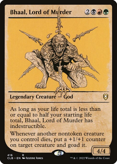 Bhaal, Lord of Murder - Commander Legends: Battle for Baldur's Gate Rare Card