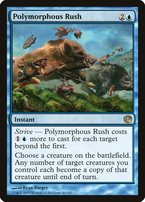 Polymorphous Rush - Journey into Nyx Rare Card