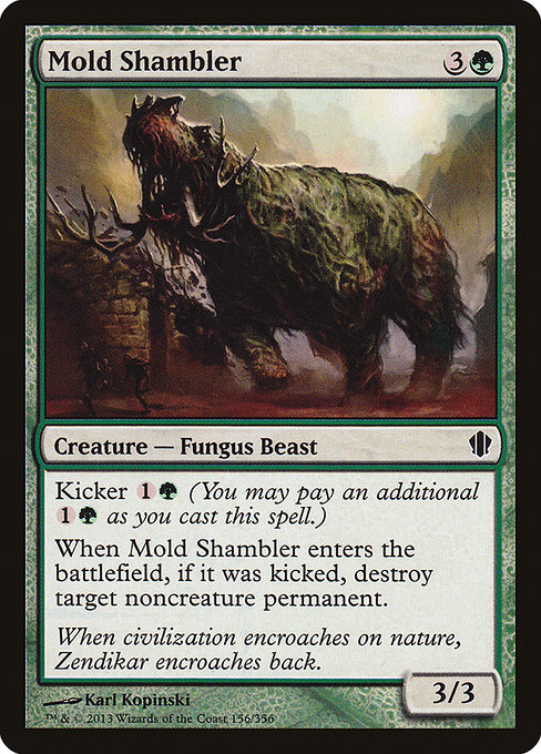 Mold Shambler - Commander 2013 Common Card
