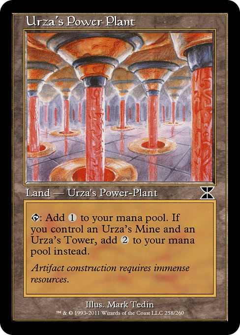 Urza's Power Plant - Masters Edition IV Common Card