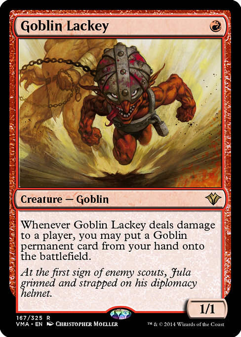 Goblin Lackey - Vintage Masters Rare Card