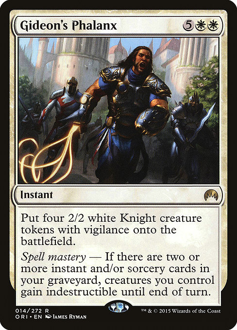 Gideon's Phalanx - Magic Origins Rare Card