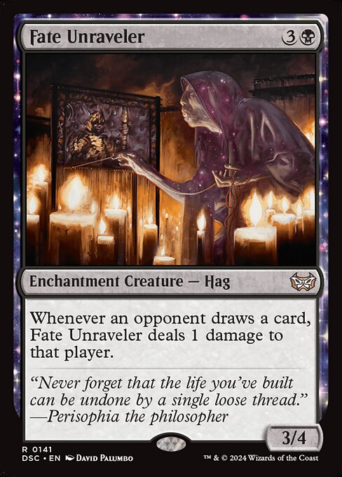 Fate Unraveler - Duskmourn: House of Horror Commander Rare Card