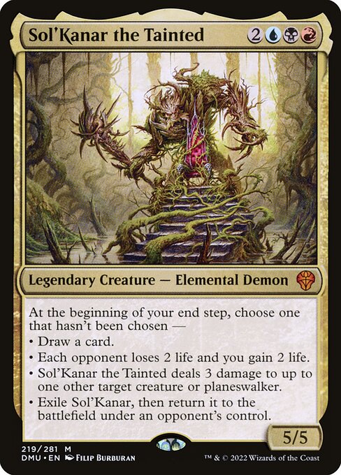 Sol'Kanar the Tainted - Dominaria United Mythic Card