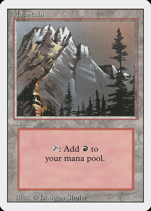 Mountain - Revised Edition Common Card