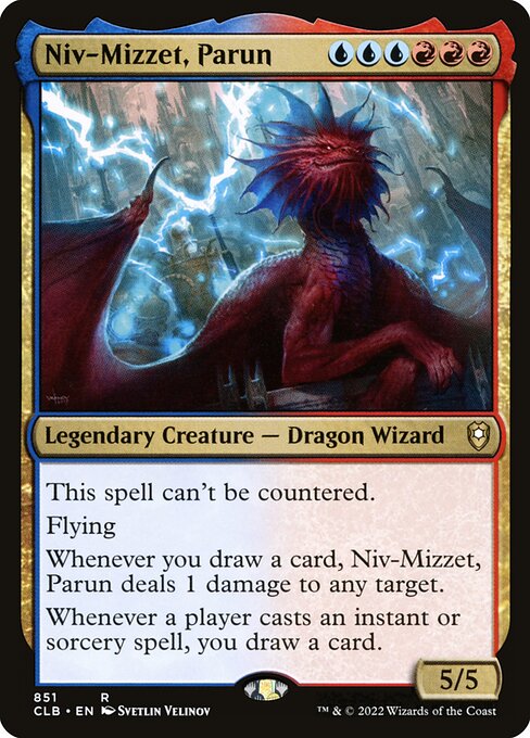 Niv-Mizzet, Parun - Commander Legends: Battle for Baldur's Gate Rare Card
