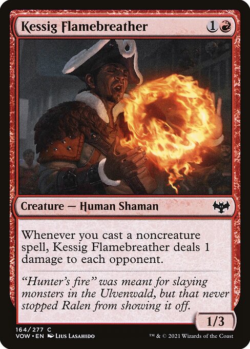 Kessig Flamebreather - Innistrad: Crimson Vow Common Card