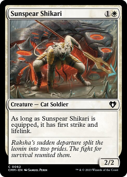 Sunspear Shikari - Commander Masters Common Card