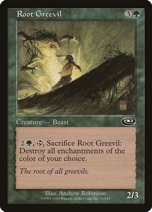 Root Greevil - Planeshift Common Card