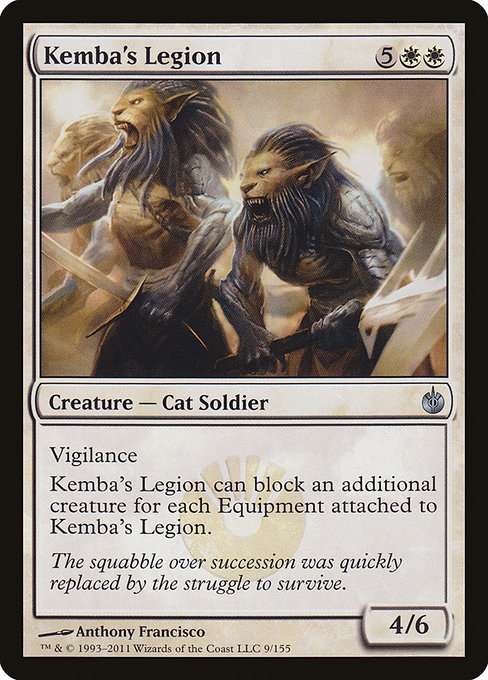 Kemba's Legion - Mirrodin Besieged Uncommon Card