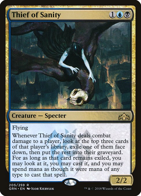 Thief of Sanity - Guilds of Ravnica Rare Card