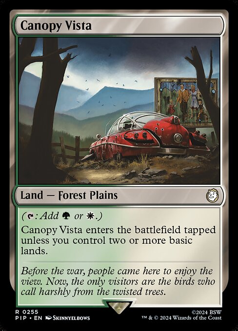 Canopy Vista - Fallout Rare Card