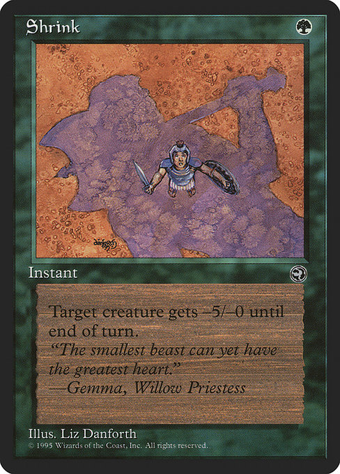 Shrink - Homelands Common Card