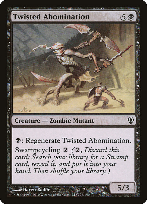Twisted Abomination - Archenemy Common Card