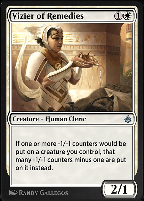 Vizier of Remedies - Amonkhet Remastered Uncommon Card