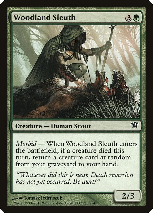 Woodland Sleuth - Innistrad Common Card