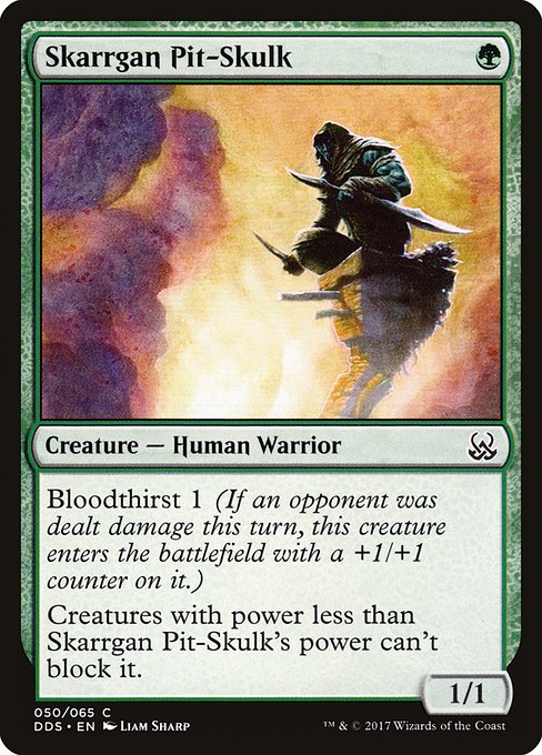 Skarrgan Pit-Skulk - Duel Decks: Mind vs. Might Common Card