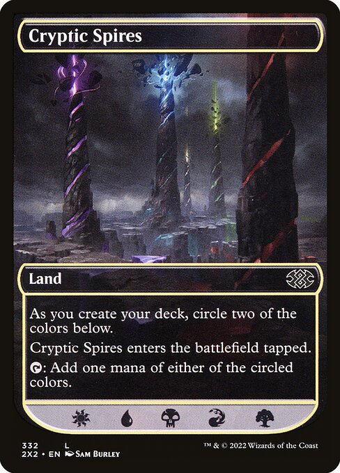 Cryptic Spires - Double Masters 2022 Common Card