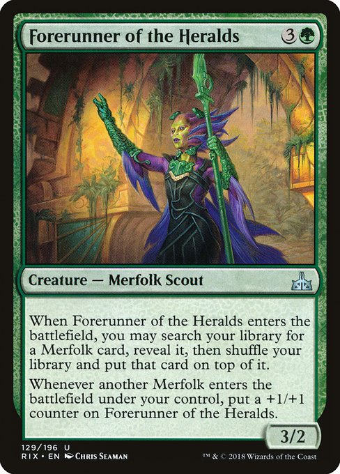 Forerunner of the Heralds - Rivals of Ixalan Uncommon Card