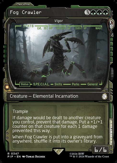 Vigor - Fallout Rare Card