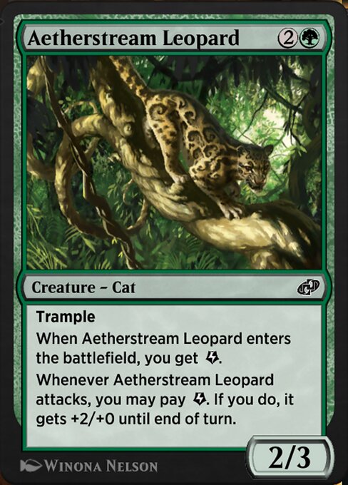 Aetherstream Leopard - Jumpstart: Historic Horizons Common Card