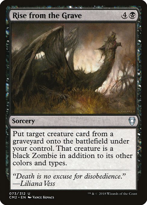 Rise from the Grave - Commander Anthology Volume II Uncommon Card