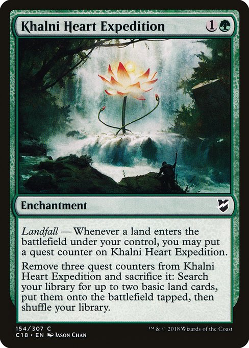 Khalni Heart Expedition - Commander 2018 Common Card