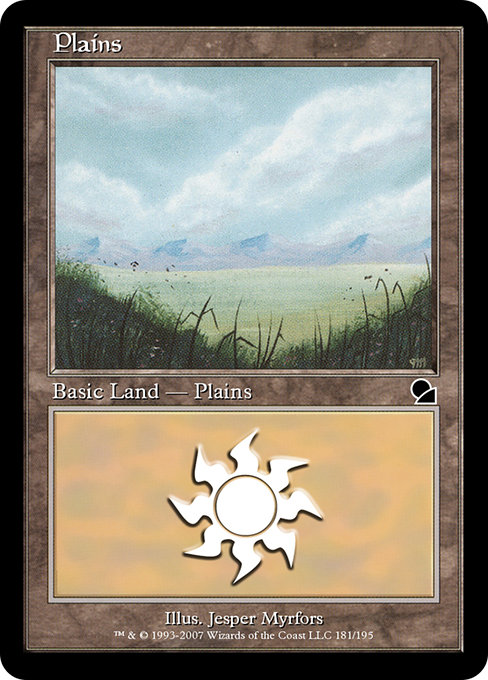 Plains - Masters Edition Common Card