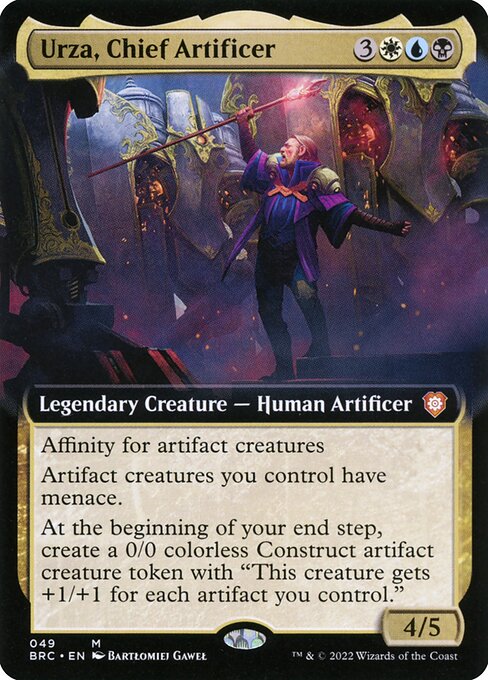Urza, Chief Artificer - The Brothers' War Commander Mythic Card