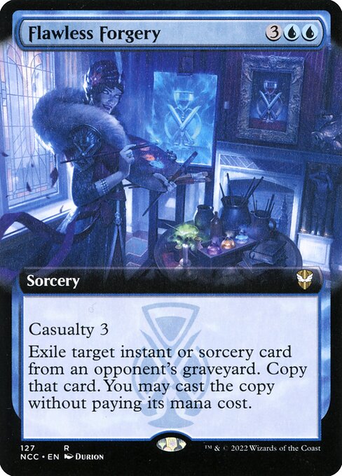Flawless Forgery - New Capenna Commander Rare Card