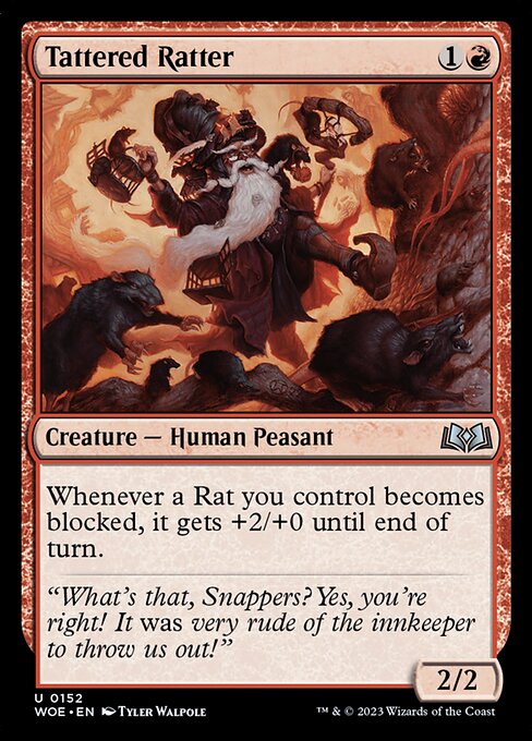 Tattered Ratter - Wilds of Eldraine Uncommon Card