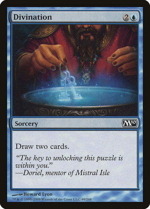 Divination - Magic 2010 Common Card